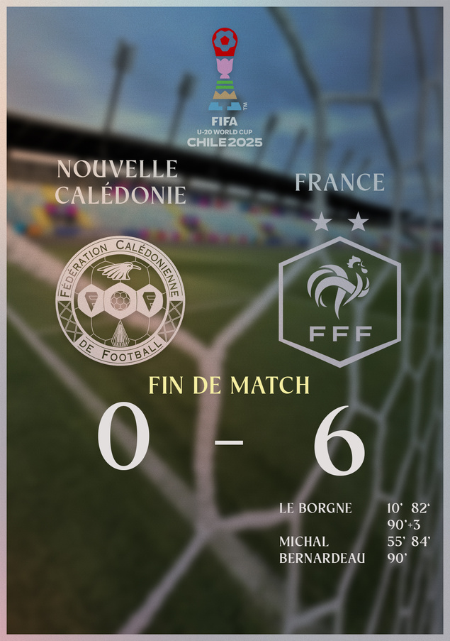 Une nouvelle défaite mais les honneurs | Nouvelle-Calédonie 0 - 6 France [Mondial U-20 de la FIFA, Chili 2025]