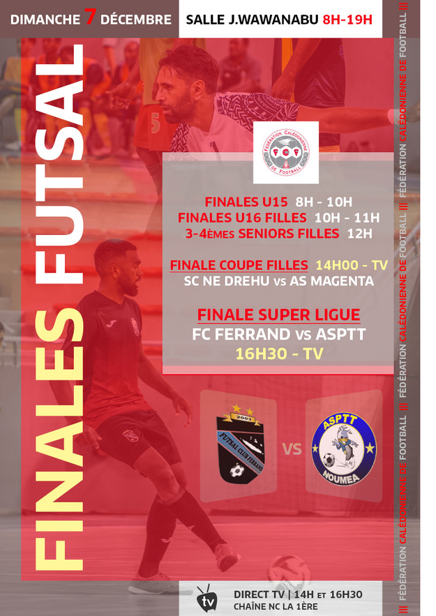 Les FINALES FUTSAL pour clôturer la saison | Journée FUTSAL ce dimanche