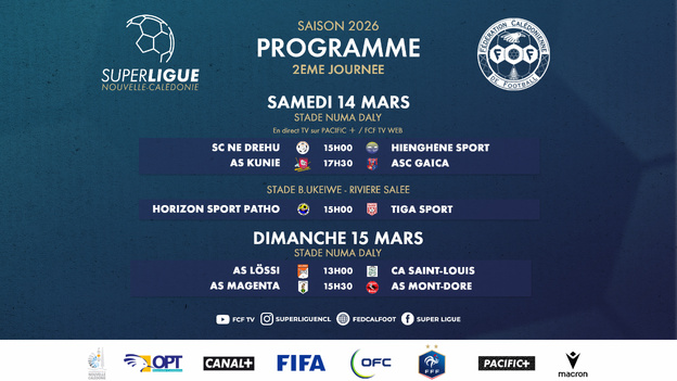 L'entrée en lice du champion en titre TIGA SPORT | Super Ligue - Journée 2 [Programme]