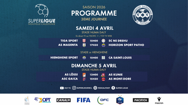 Après l'émotion du Mexique, le retour de la SUPER LIGUE | Programme J3 Après l'émotion du Mexique, le retour de la SUPER LIGUE | Programme J3