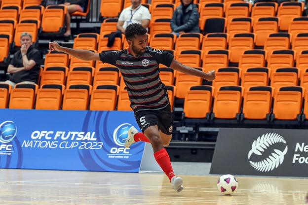 La Sélection A de Calédonie n'a plus rejoué en compétition officielle depuis la Coupe des Nations 2023. Crédit OFC