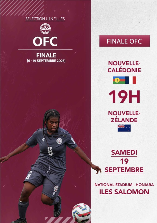 Une finale face à la Nouvelle-Zélande pour finir en beauté | Tournoi OFC - U16 Féminines = FINALE (ce samedi, 19H00 - DIRECT TV) Une finale face à la Nouvelle-Zélande pour finir en beauté | Tournoi OFC - U16 Féminines = FINALE (ce samedi, 19H00 - DIRECT TV)