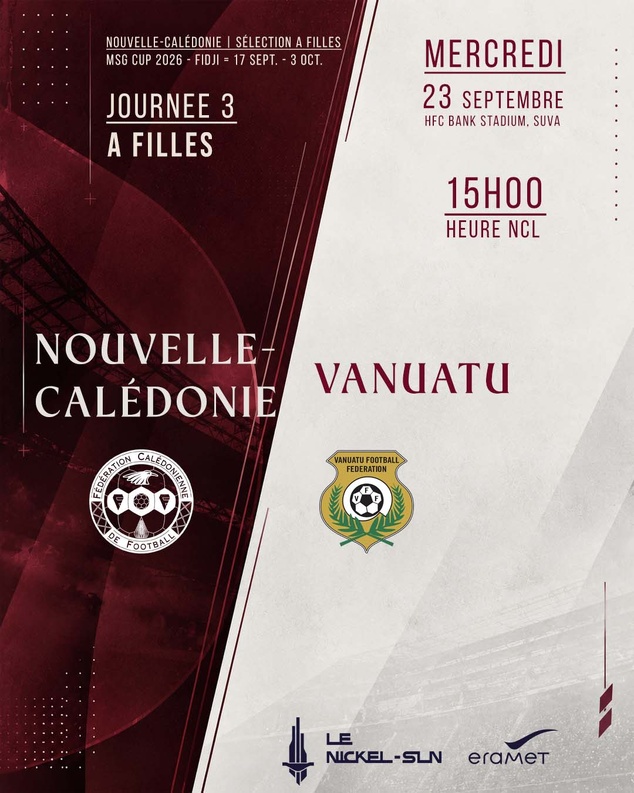 Deuxièmes rencontres à venir pour nos cagous, ces mercredi et jeudi | MSG CUP 2026 (matchs J3)