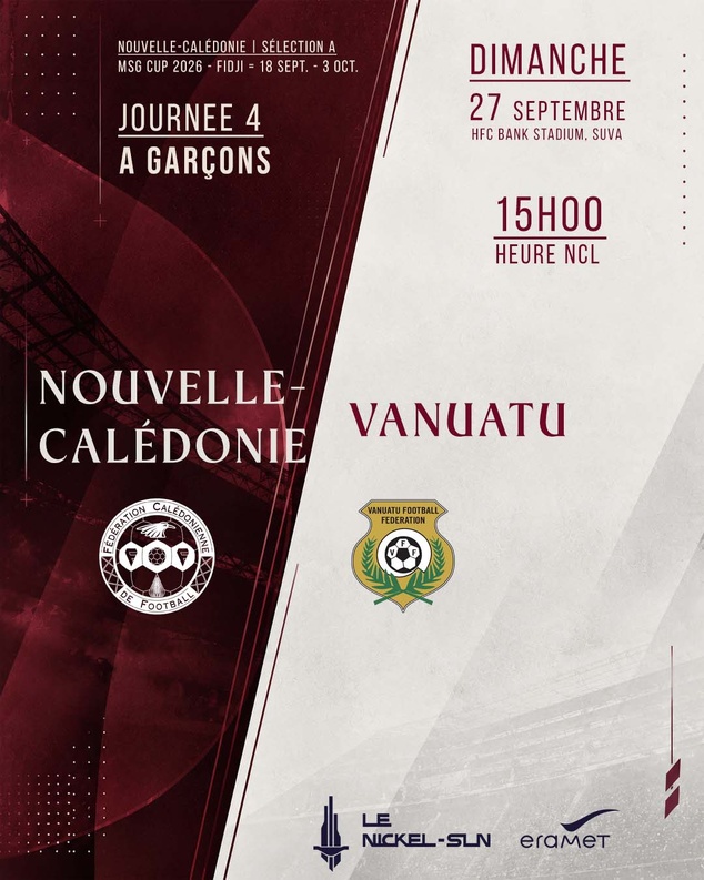 Les filles s'inclinent de justesse face aux Salomon (0-1), les garçons veulent confirmer ce dimanche| MSG CUP 2026 (matchs J4)