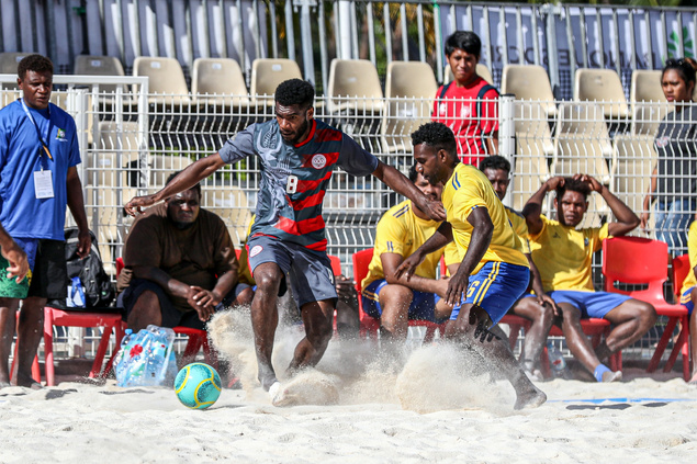 Déjà présent à TAHITI il y a sept ans, Jean-Pierre AYAWA (Thio sports) sera de nouveau de la partie en ce mois d'octobre. Photo archive OFC