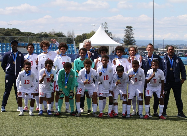 Les académiciens clôturent leur tournoi par une victoire contre les TONGA (3-0) | Tournoi de développement U15 de l'OFC Les académiciens clôturent leur tournoi par une victoire contre les TONGA (3-0) | Tournoi de développement U15 de l'OFC