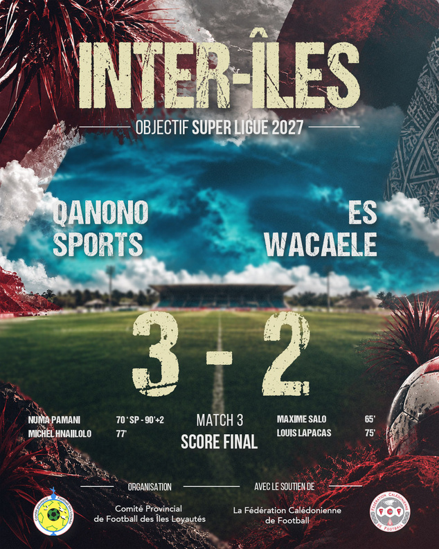 QANANO SPORTS remporte les INTER-ÎLES et file en Super Ligue 2027 / QANONO SPORTS 3 - 2 ES WACAELE QANANO SPORTS remporte les INTER-ÎLES et file en Super Ligue 2027 / QANONO SPORTS 3 - 2 ES WACAELE