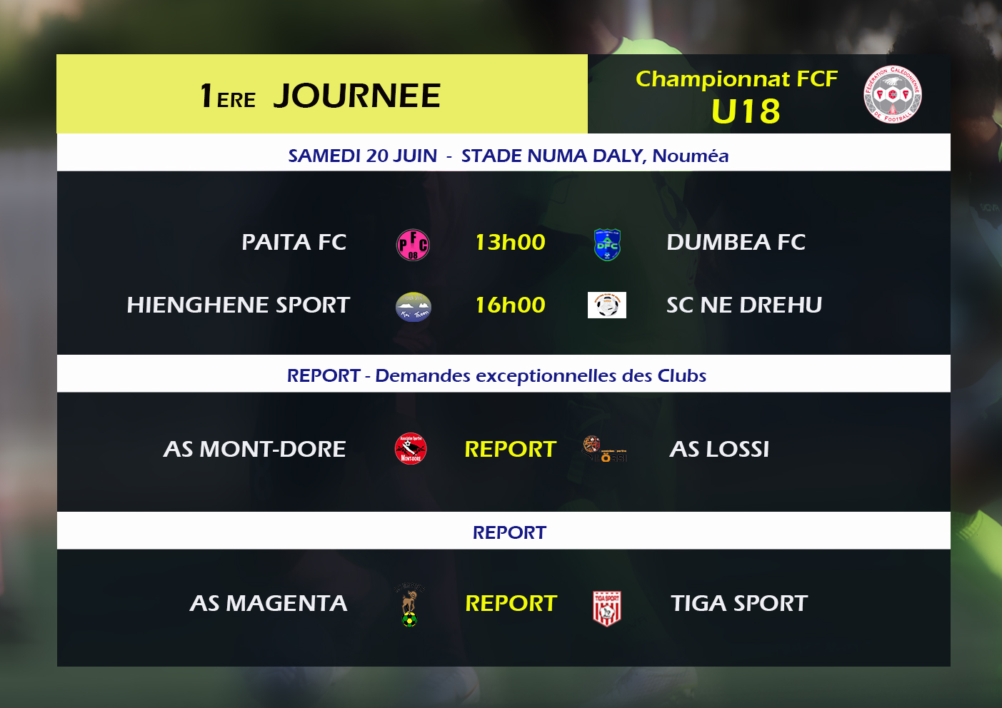 Un championnat fédéral U18 voit le jour / Football des Jeunes - FCF