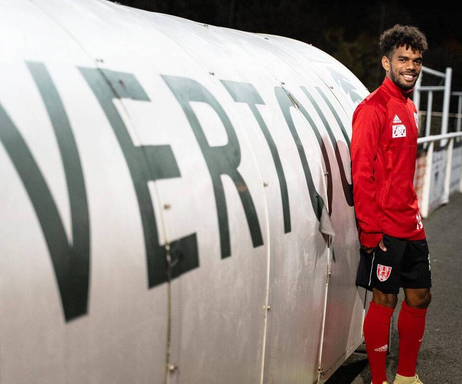 Joris KENON a rejoint le club de l'USSA VERTOU en National 3, depuis deux saisons maintenant et après cinq belles années passées au Stade Lavallois. Crédit Photo : Journal Ouest France.