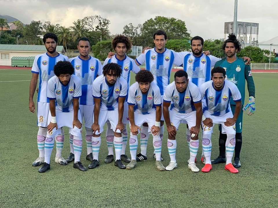 Hienghène disputera le derby nordiste face à Baco ce samedi à Yoshida, dans le costume du leader de Super Ligue. Photo : Hienghène Sport