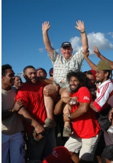 La saison 2006/2007 marque le dernier titre obtenu par la Jihesse. Porté en triomphe par ses joueurs, le Président Marck LEONARD a marqué l'histoire du football calédonien.