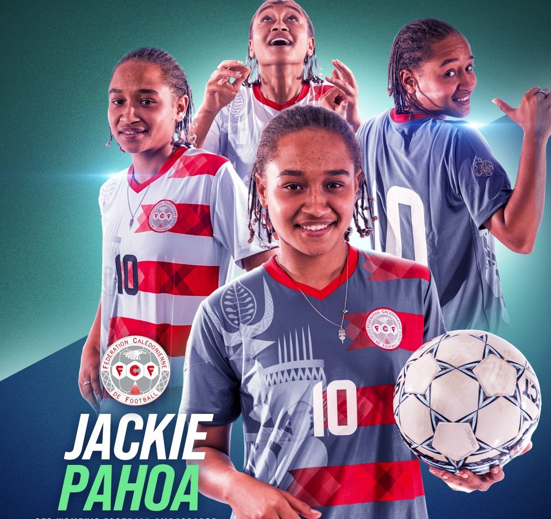 Jackie PAHOA : Ambassadrice OFC du Football Féminin / Campagne ALL IN