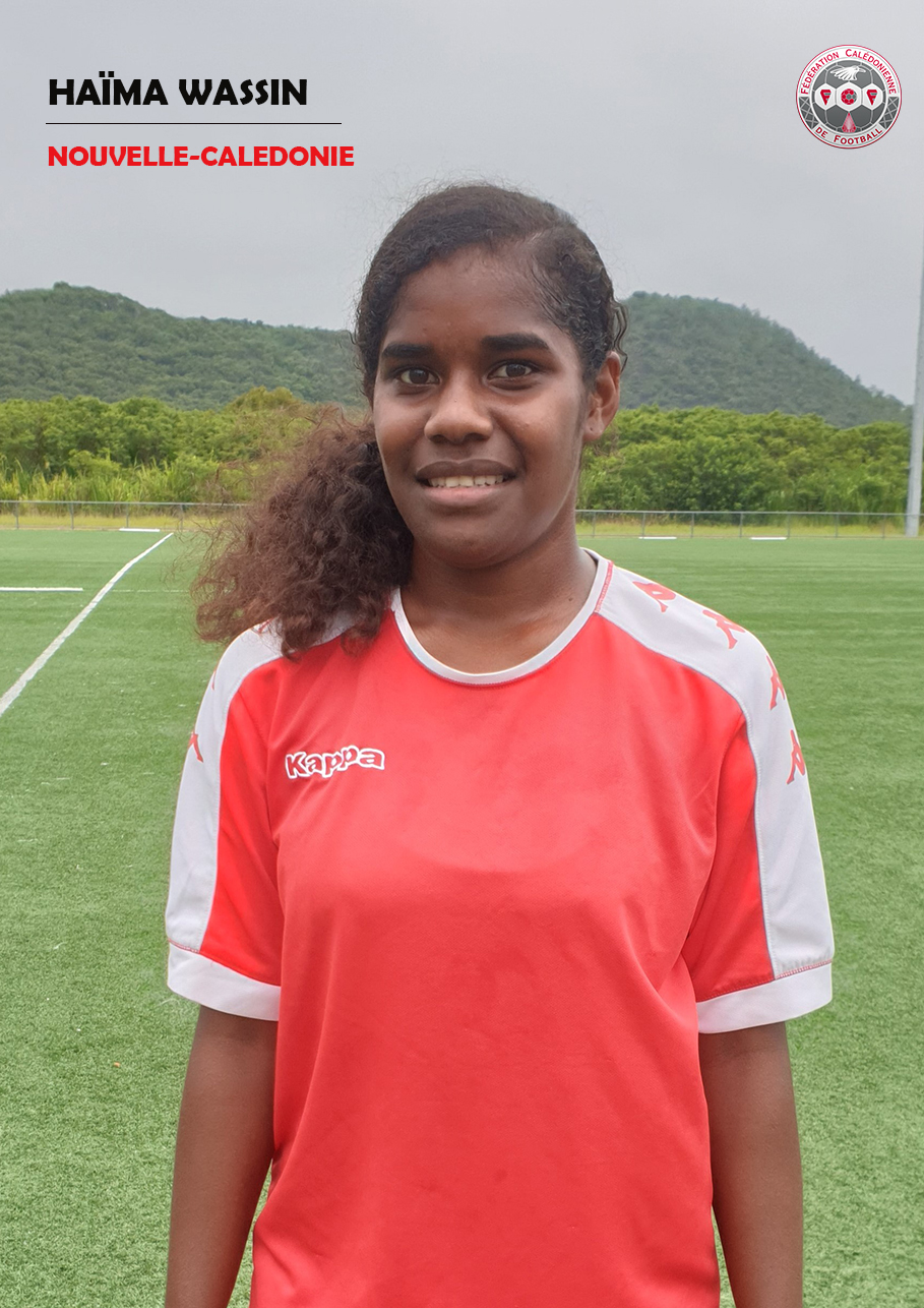 Deux calédoniennes parmi la Sélection Outre-Mer U15 / Tournoi Interligues U15 FFF - Clairefontaine (mars)