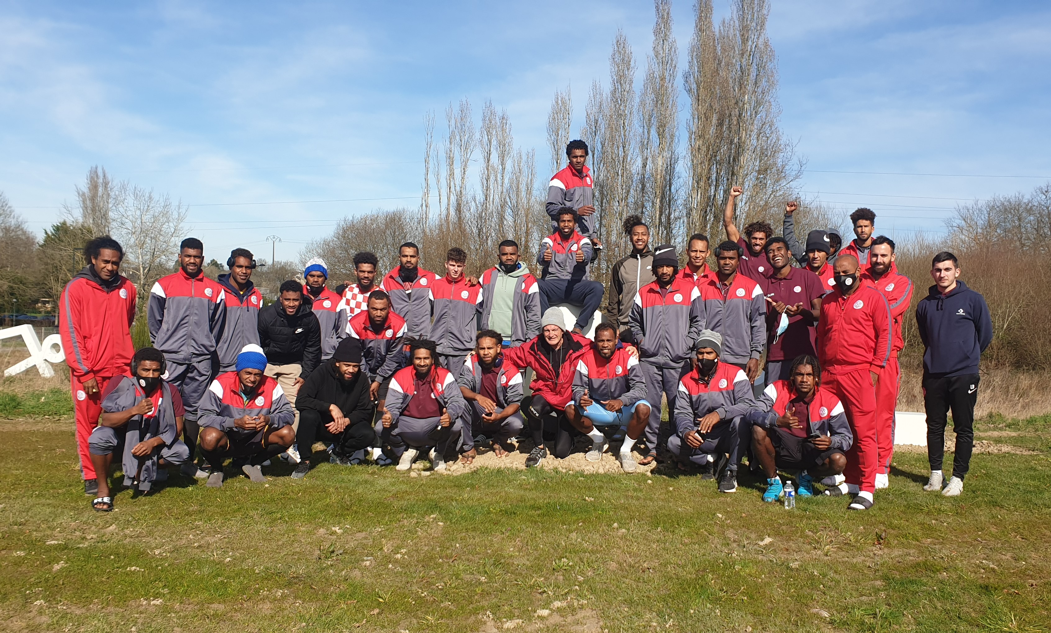 Les calédoniens ont posé leurs valises au CREPS de Nantes.