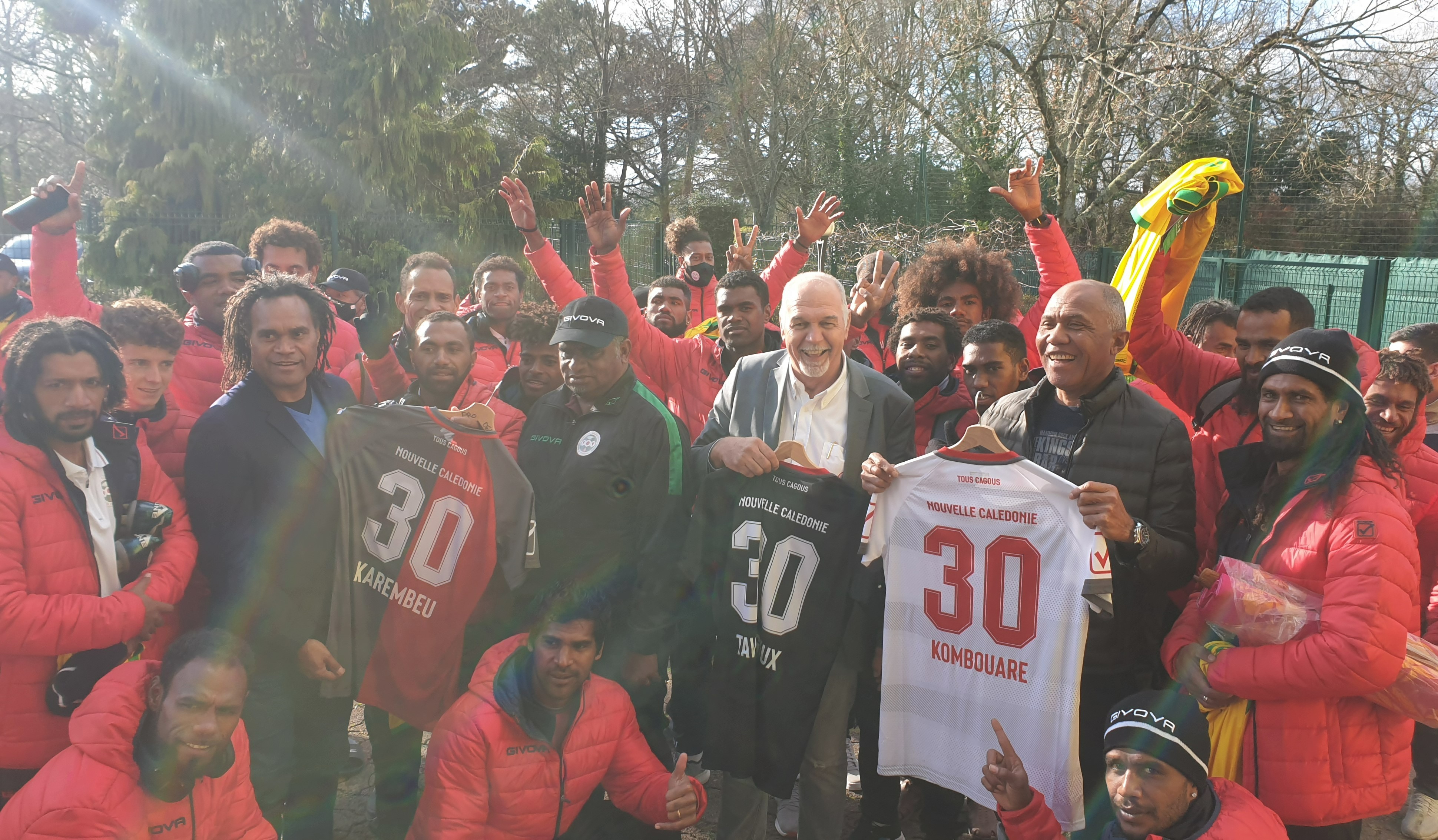 Les cagous en visite à la Jonelière / Sélection A - FC Nantes (Photos)
