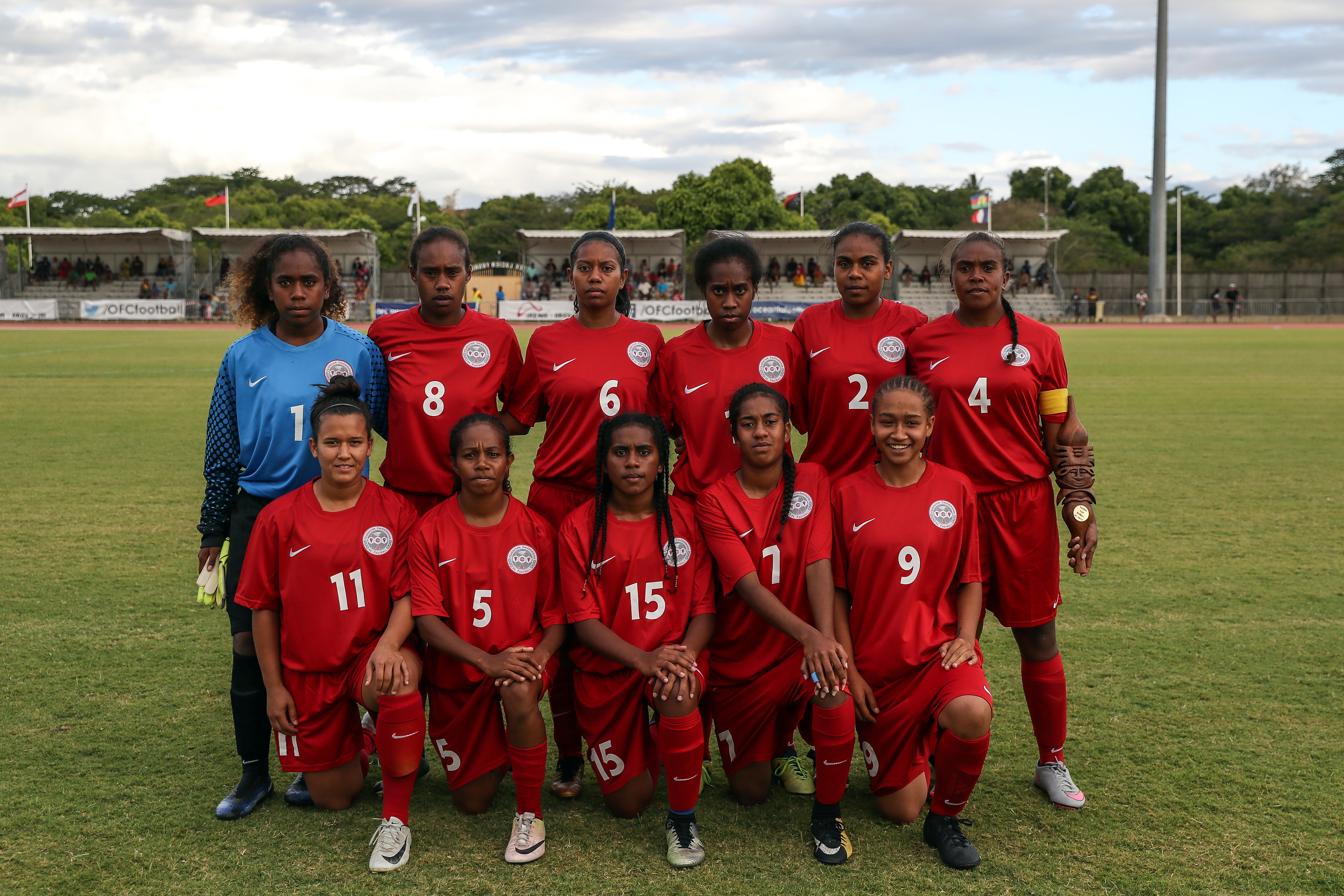 L'équipe de Calédonie participera en juillet aux Qualifications Coupe du Monde, zone Océanie. Ce sera à SUVA, aux Fidji.