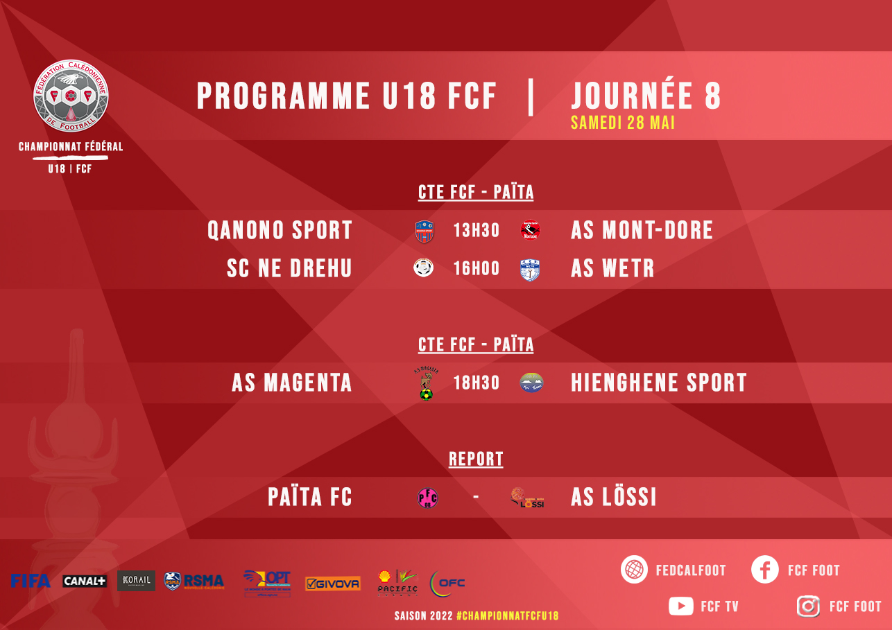 SUPER LIGUE | Programme 7ème journée (TV) + Programme FCF du week-end