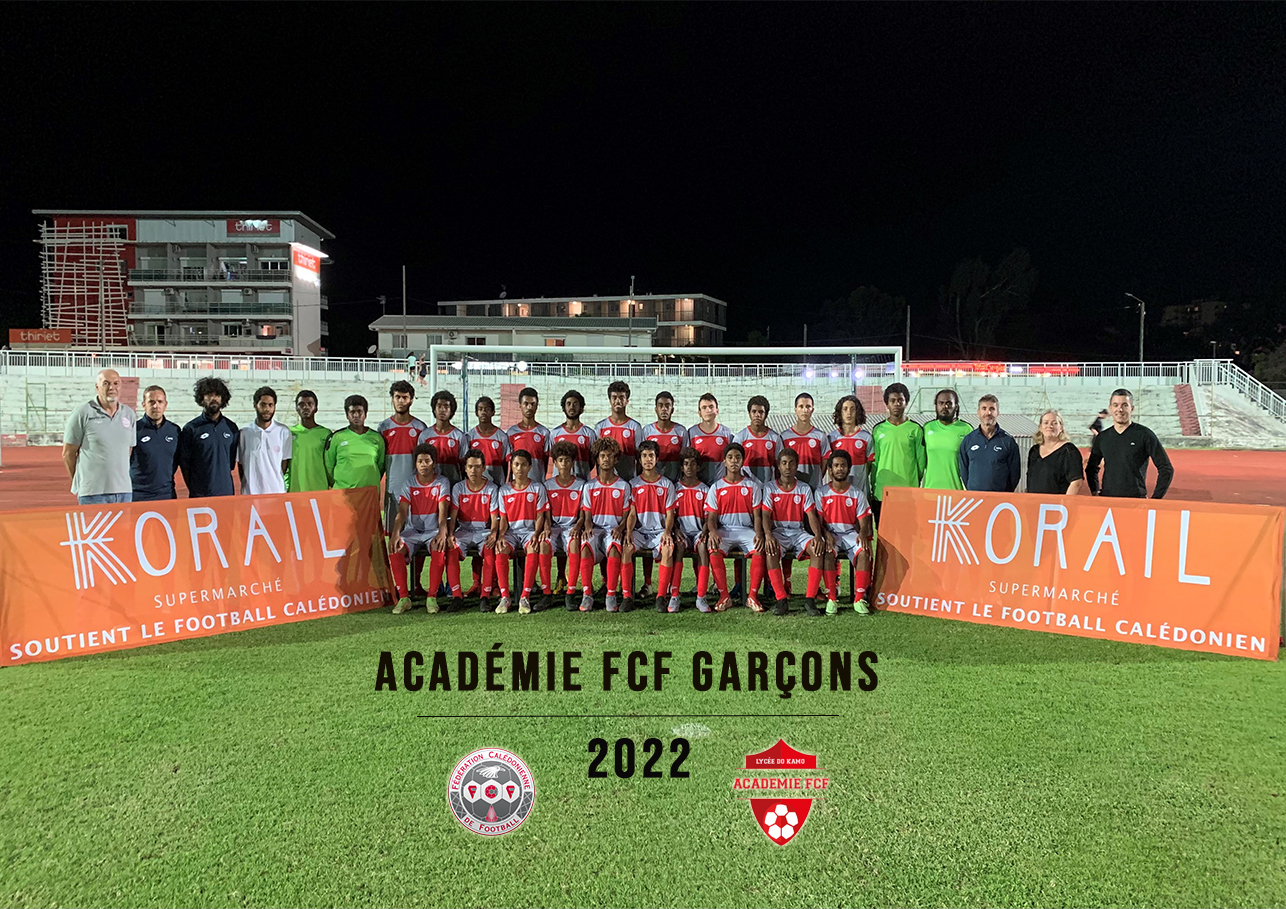 ACADEMIE FCF garçons | Promotion 2022 | PHOTO OFFICIELLE