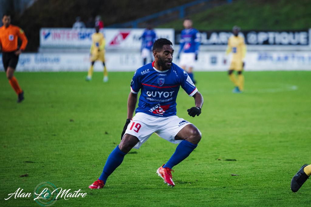 Photo : Alan Le Maître | 'Waddle' est très apprécié par les supporters de Concarneau, qui pourront se réjouir de voir le calédonien à l'oeuvre au moins une saison de plus.