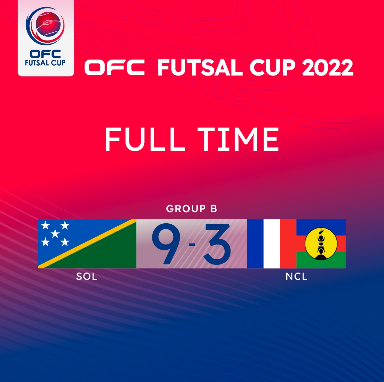 Les cagous battent les Fidji (4-2)`puis s'inclinent face aux Salomon (3-9) | OFC FUTSAL CUP 2022 (Journées 1 et 2)