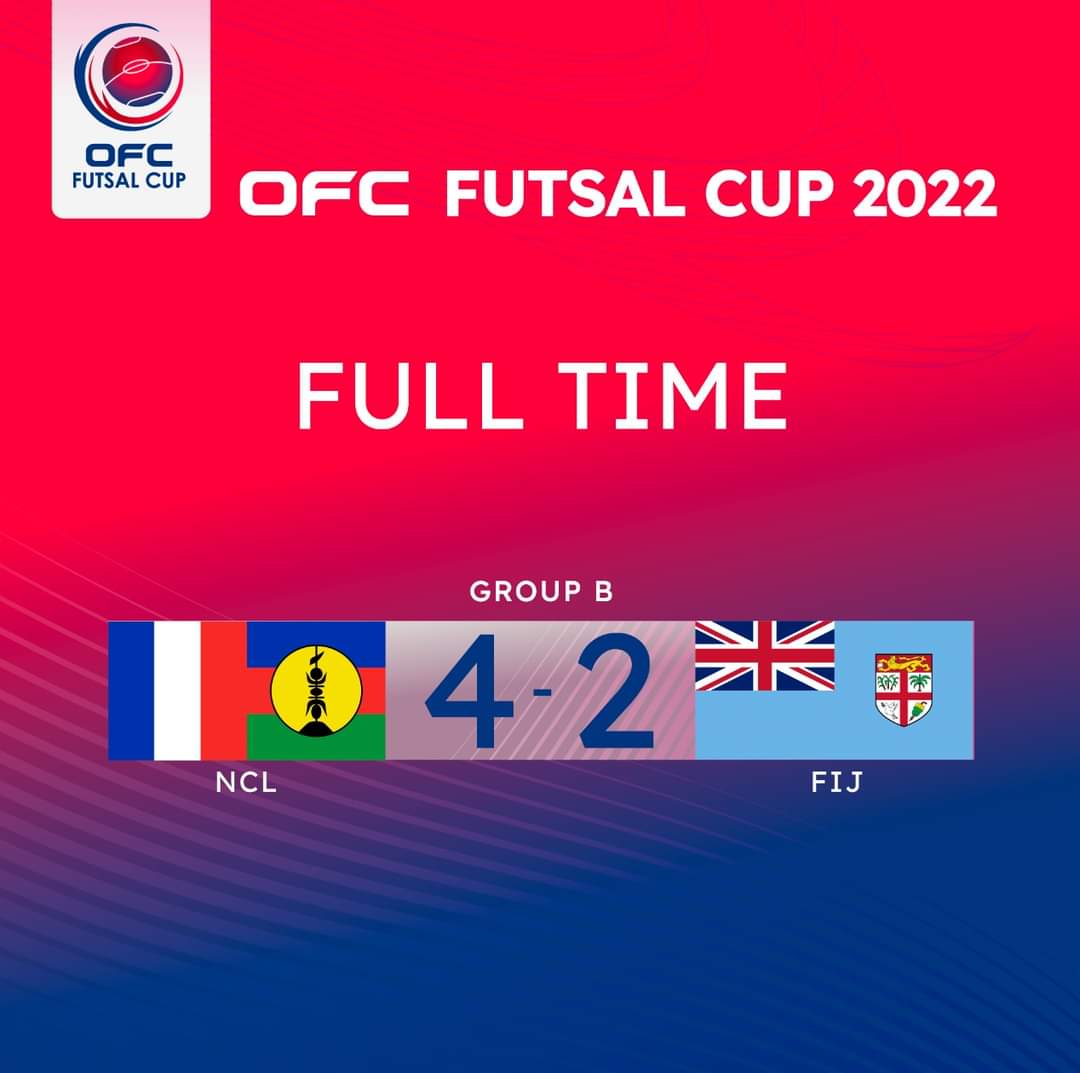 Les cagous battent les Fidji (4-2)`puis s'inclinent face aux Salomon (3-9) | OFC FUTSAL CUP 2022 (Journées 1 et 2)