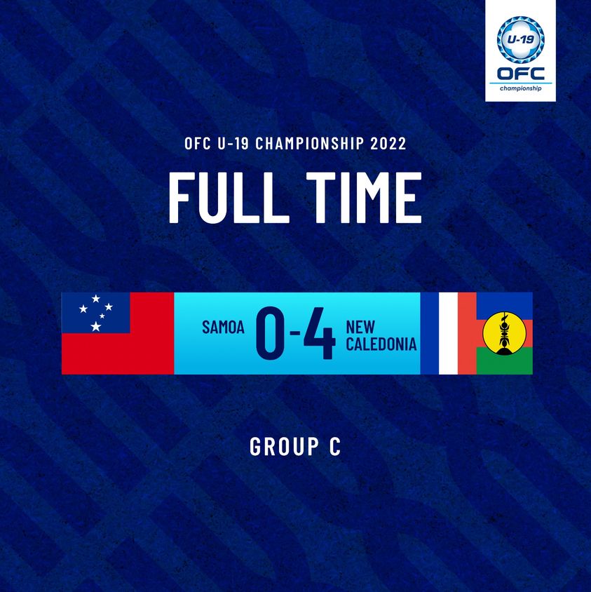 Entame victorieuse des U19 cagous face aux Samoa (4-0) | Qualifications U19 OFC 