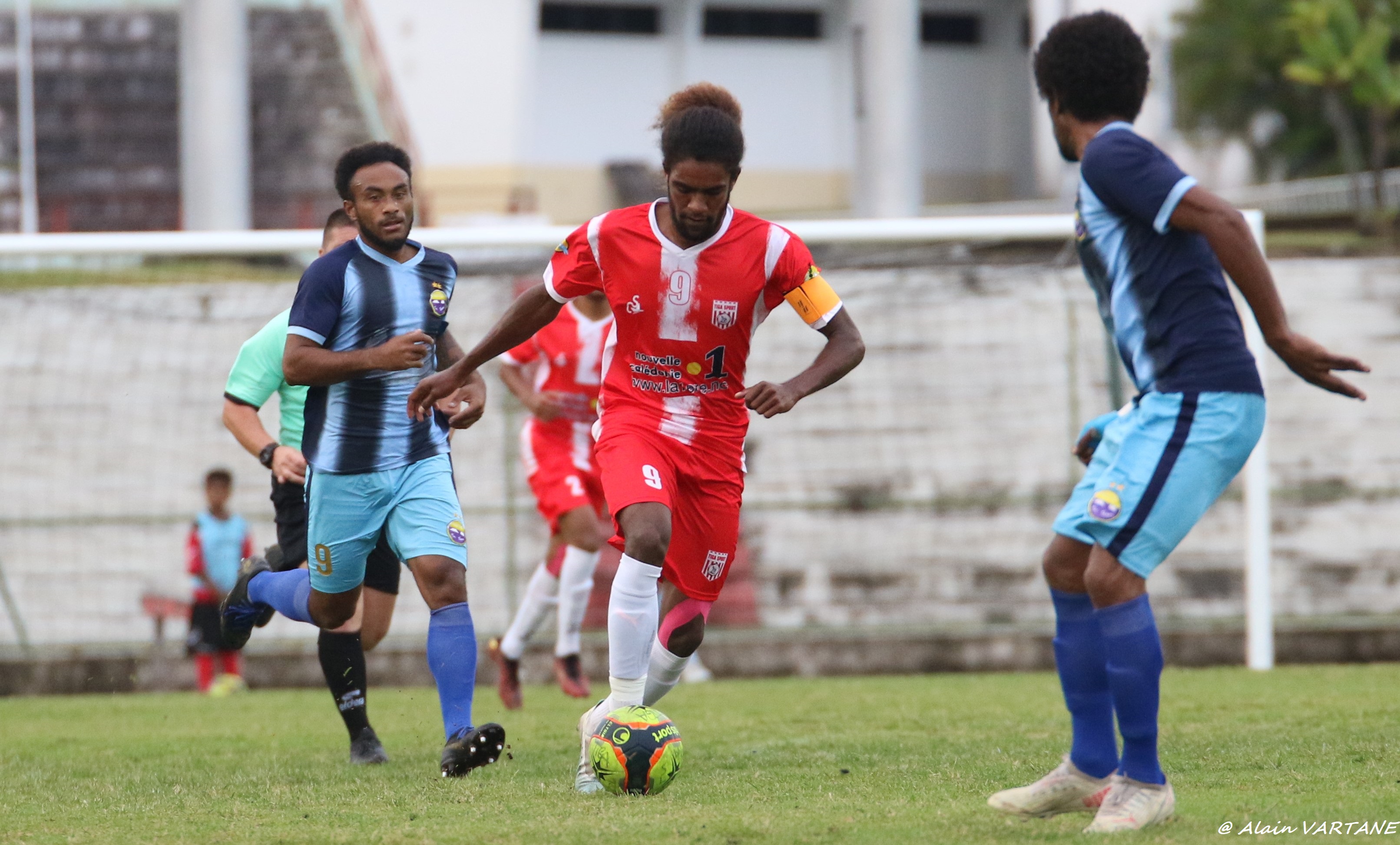 Capitaine samedi, Lues WAYA a été très bon et décisif pour permettre à TIGA de prendre ses distances au classement. Photo : ALAIN VARTANE