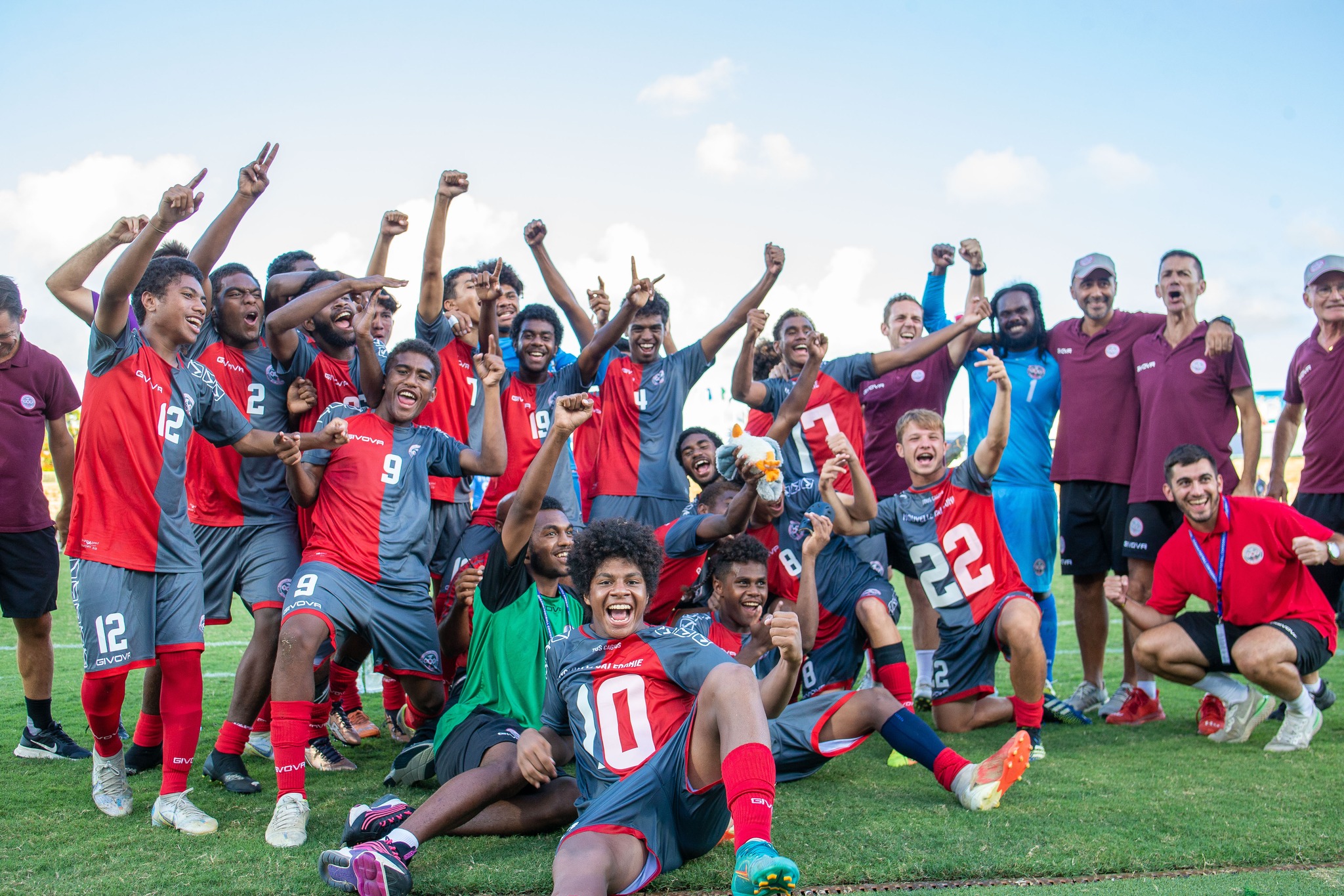Place à la grande FINALE NOUVELLECALEDONIE vs NOUVELLEZELANDE