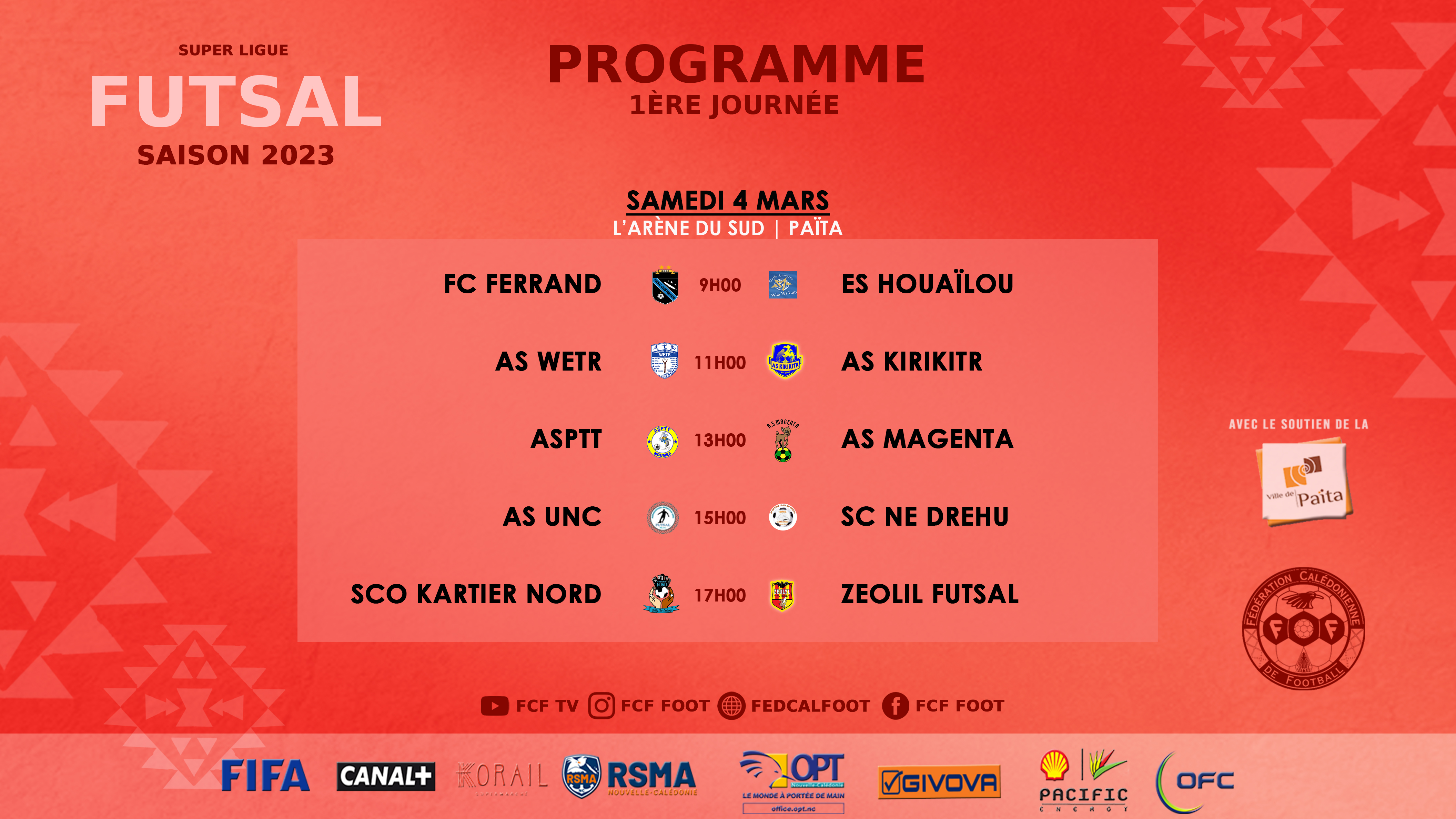 Une reprise qui se fera à L'ARENE DU SUD | SUPER LIGUE FUTSAL (J1)