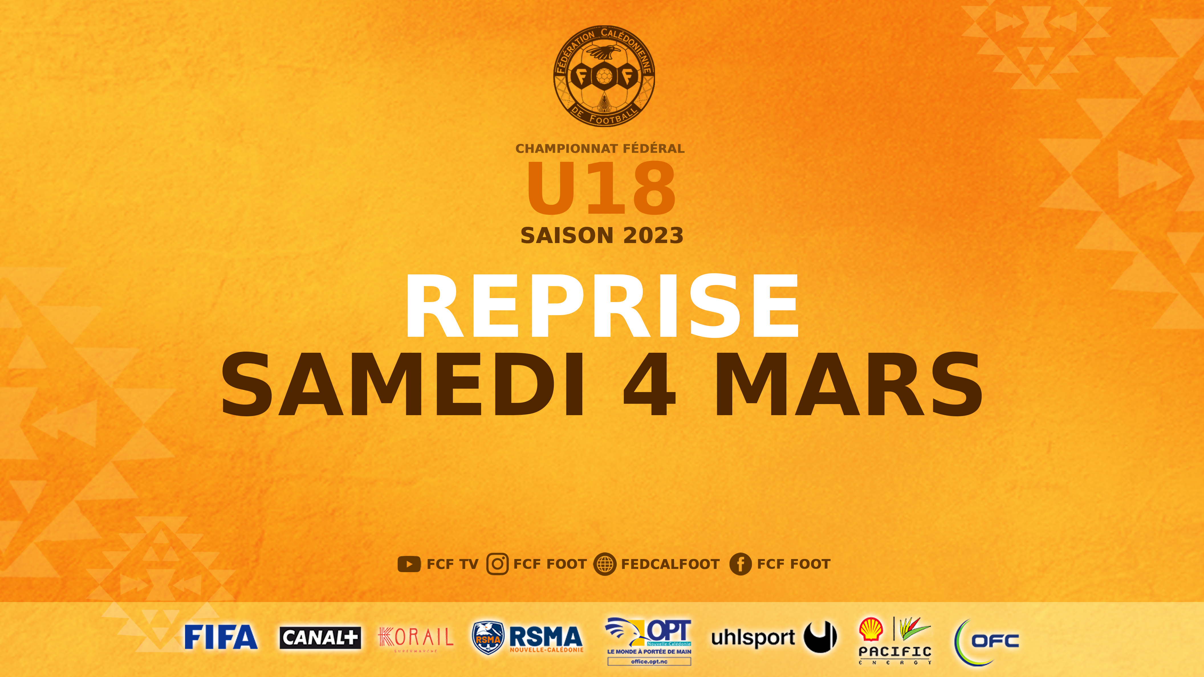 A l'heure de la REPRISE | Programmes 1ères journées + Calendriers 2023