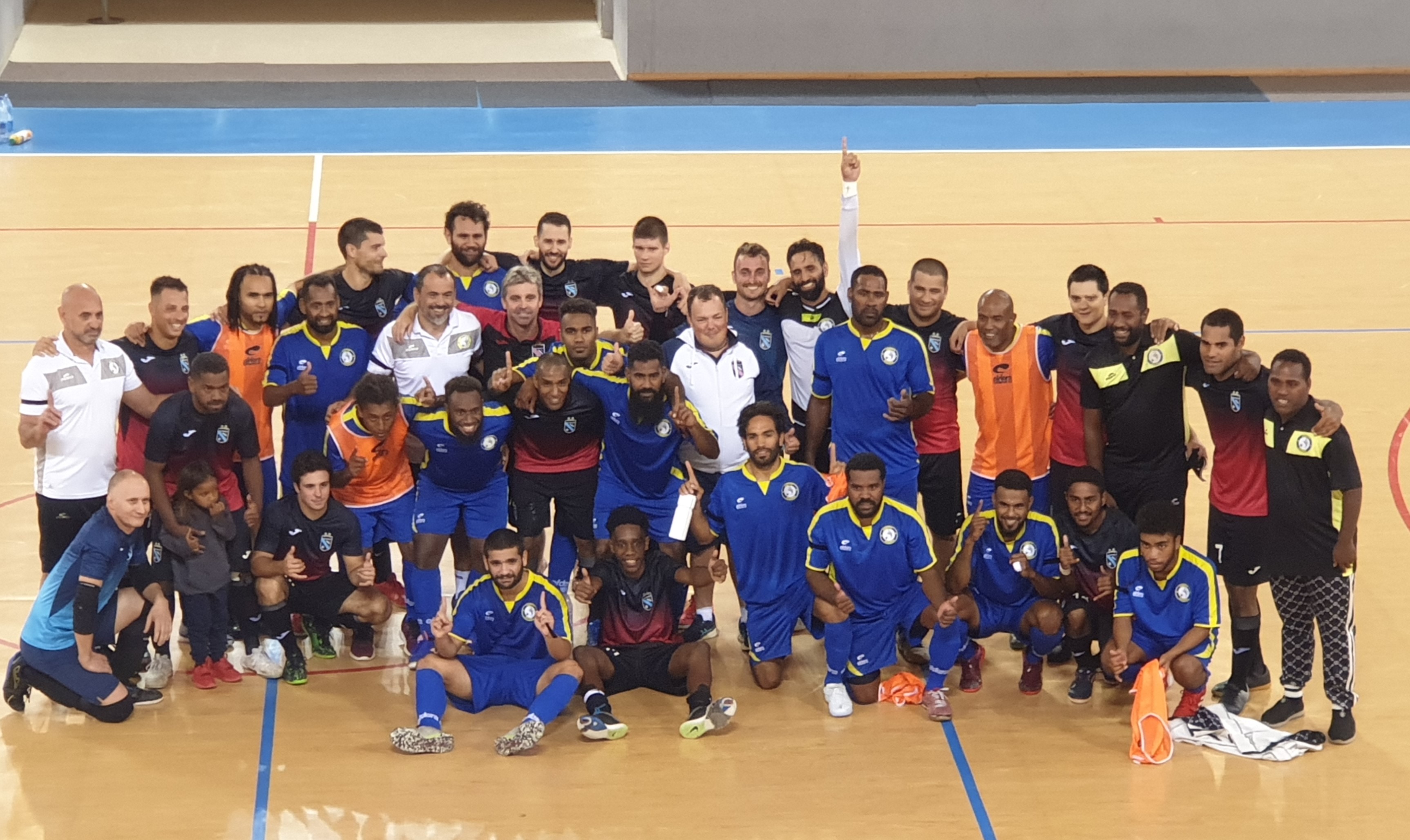 Crédit FCF : Photo de fin de match de la phase aller