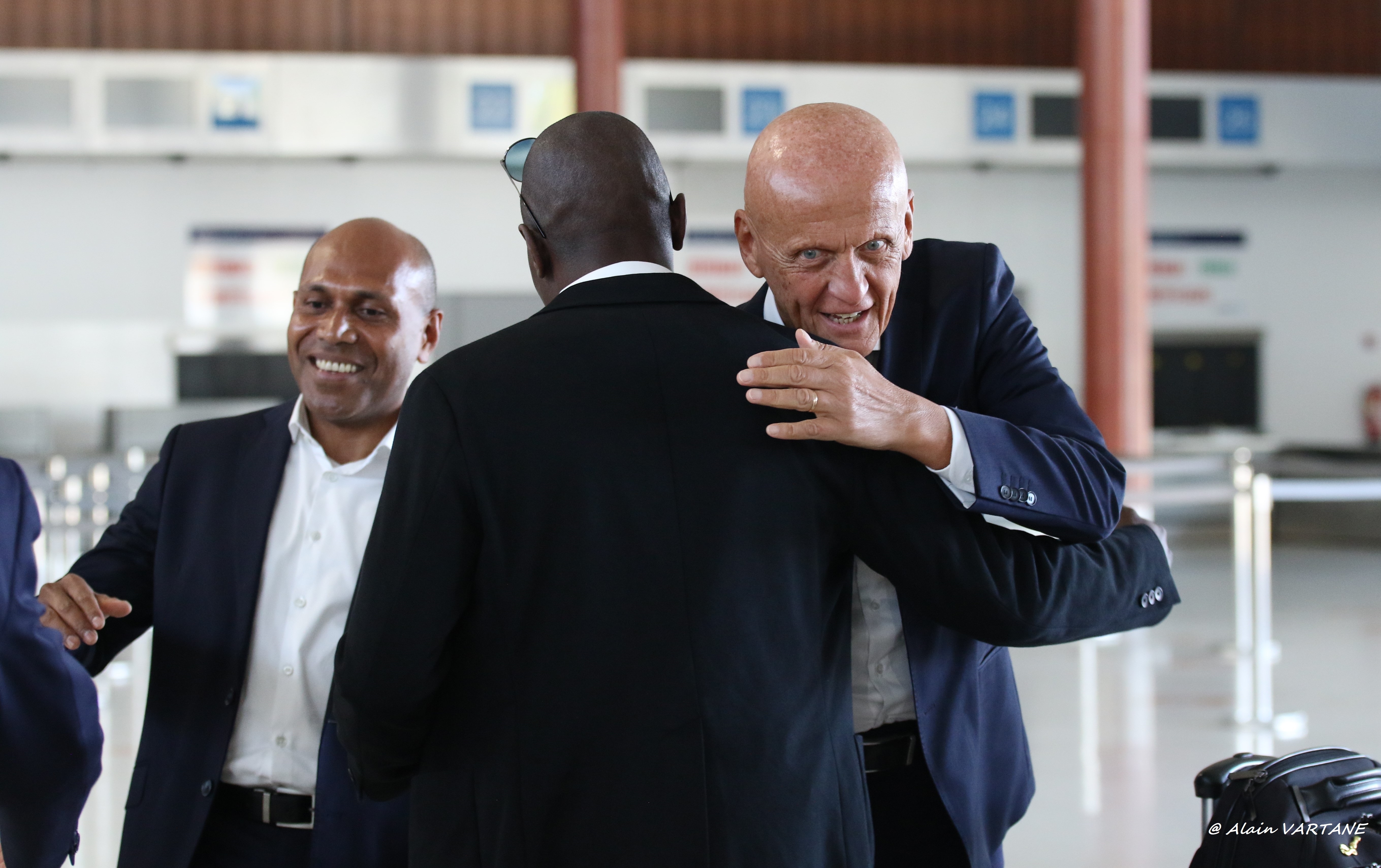 En présence également du patron de l'Arbitrage Mondial à la FIFA, l'emblématique Pierluigi COLLINA.
