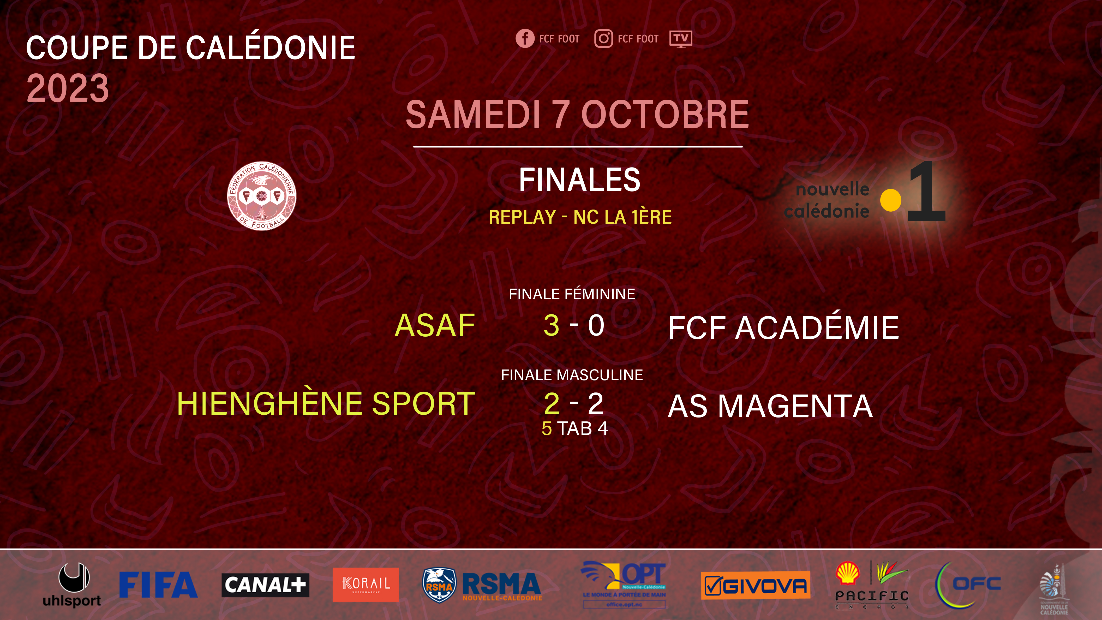 HIENGHENE SPORT au bout du suspense remporte la COUPE | FINALE de COUPE DE CALEDONIE (2-2 / 5 tab à 4)