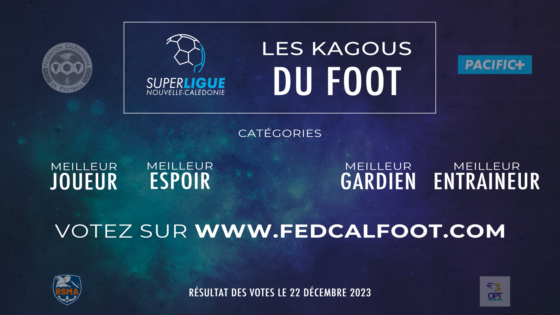 Les KAGOUS DU FOOT = début des VOTES  ! 