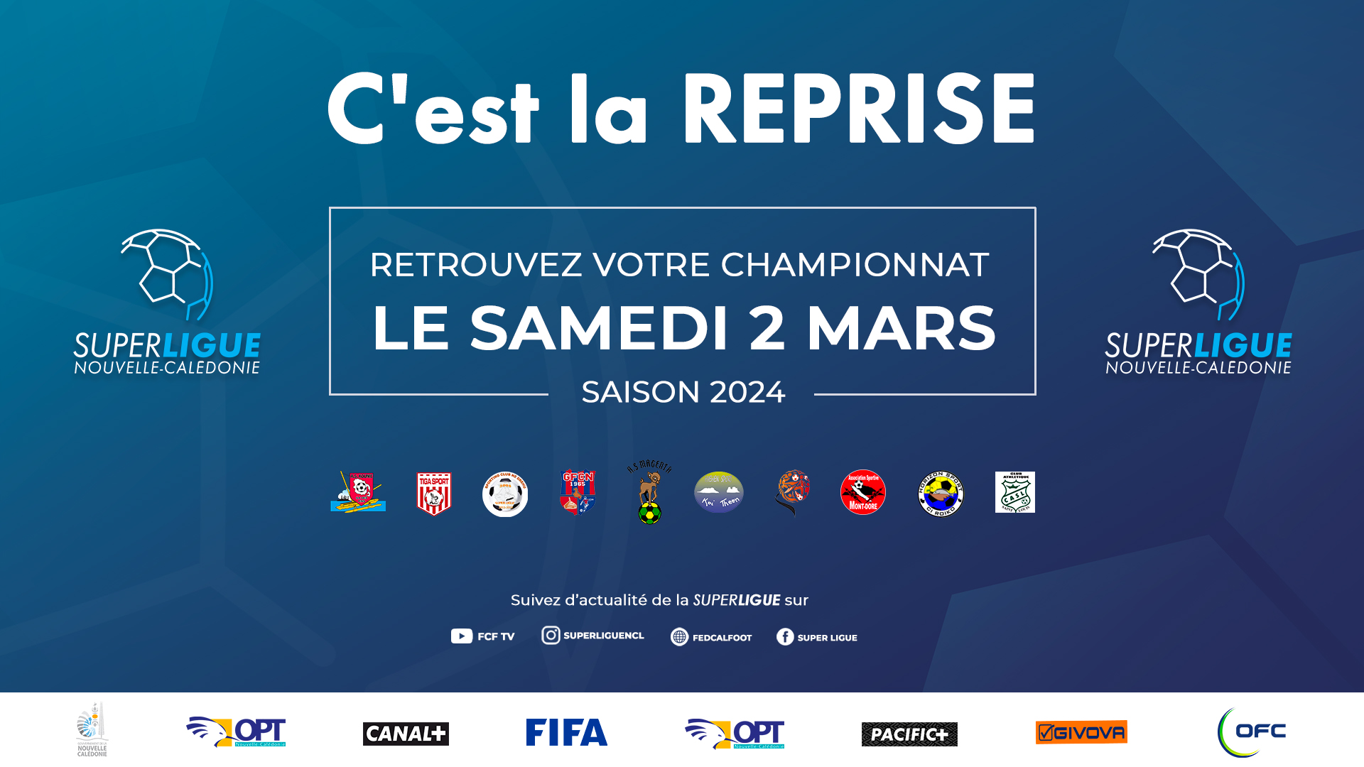 Le PROGRAMME des 4 premières journées | SUPER LIGUE 2024
