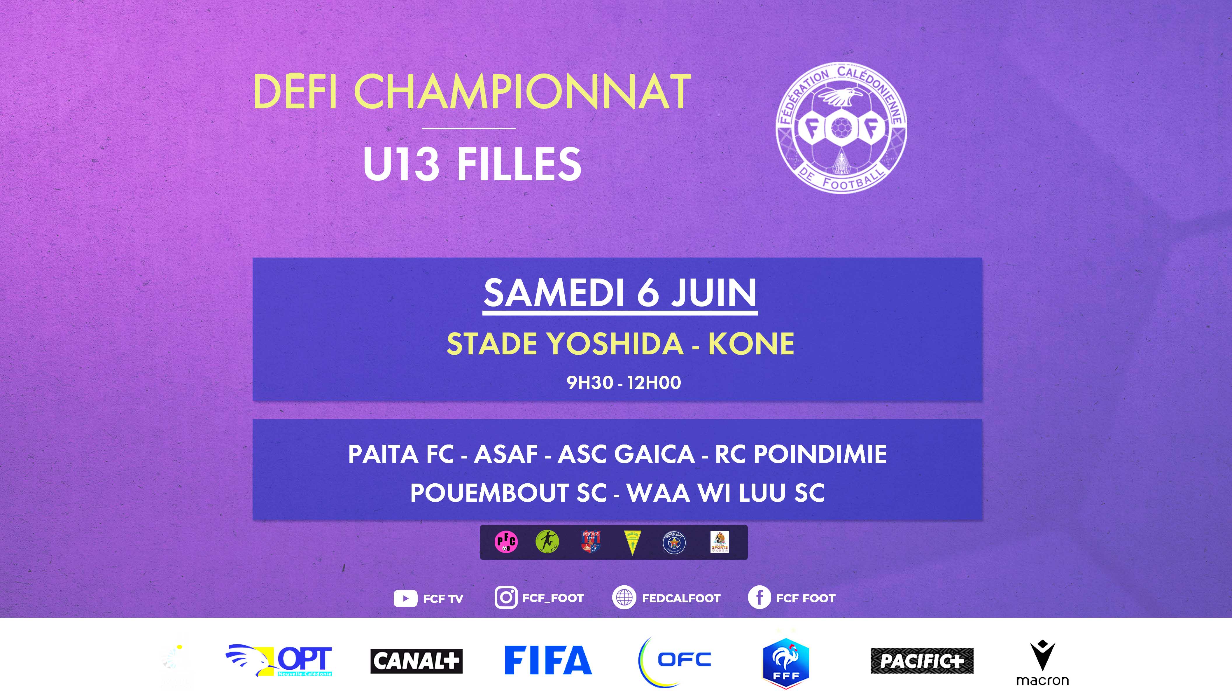 Championnats fédéraux - FOOTBALL FEMININ / SAISON 2026