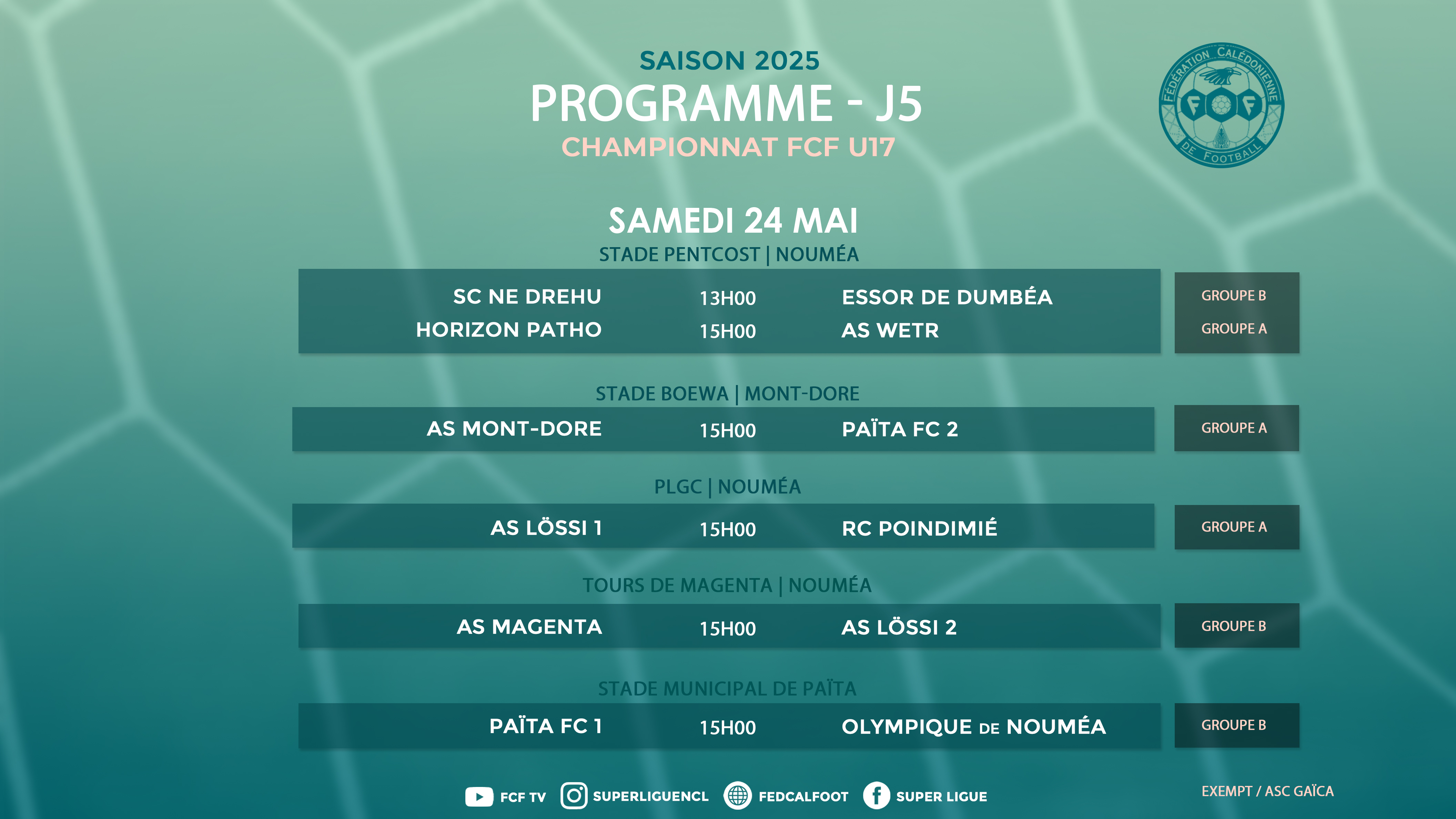 #fedcalfoot [Visuel FCF]