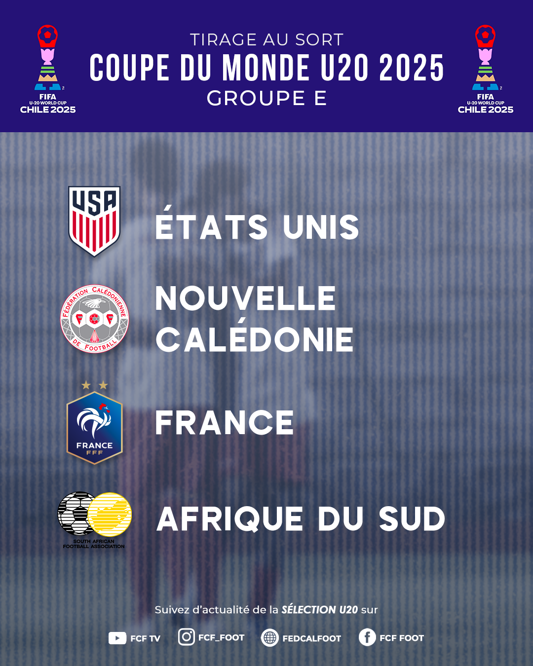 Départ ce mardi matin pour nos U20 cagous | Coupe du Monde U-20 de la FIFA [Chili 2025]