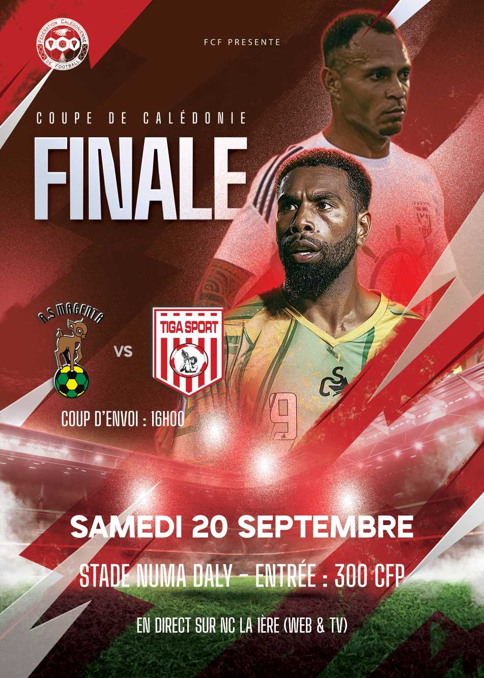 MAGENGA et TIGA : Qui soulèvera la COUPE ? | FINALE = ce samedi 20 septembre - coup d'envoi 16H00 [Direct TV]