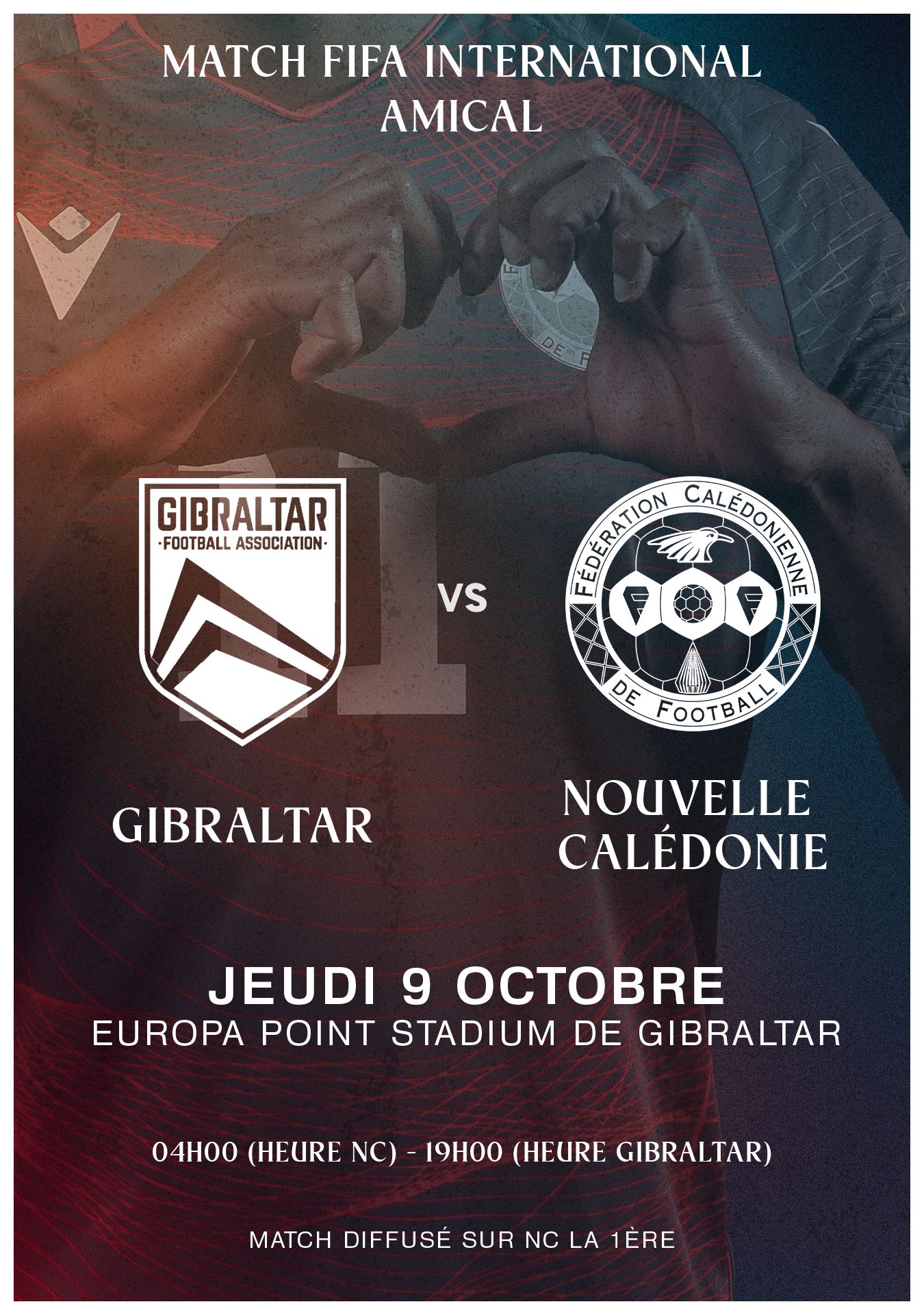 La liste des 23 cagous pour GIBRALTAR est connue | OFFICIEL FCF - Sélection A