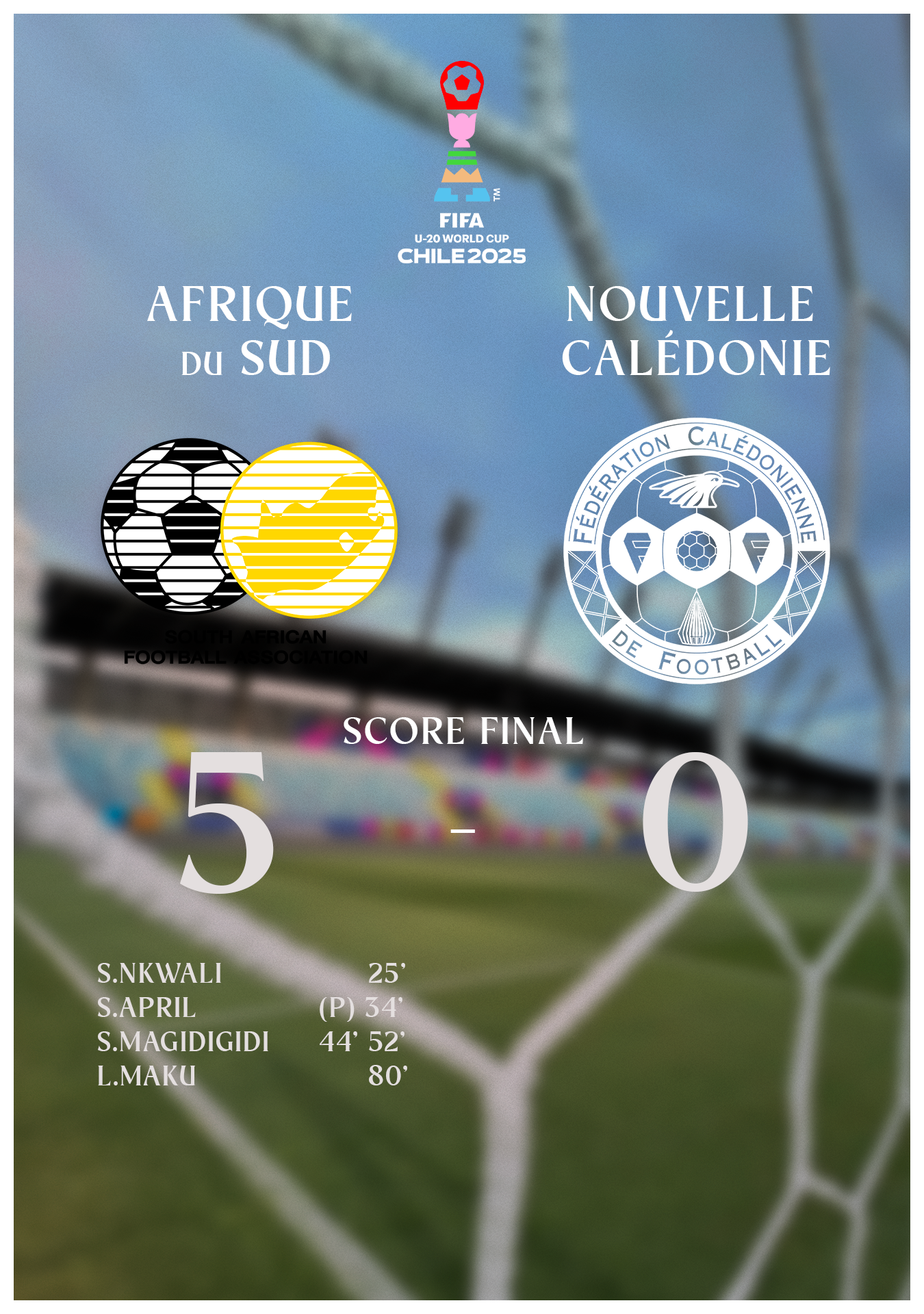 Du mieux pour nos U20 cagous = défaite 0 - 5 face à l'Afrique du Sud | Coupe du Monde U-20 de la FIFA