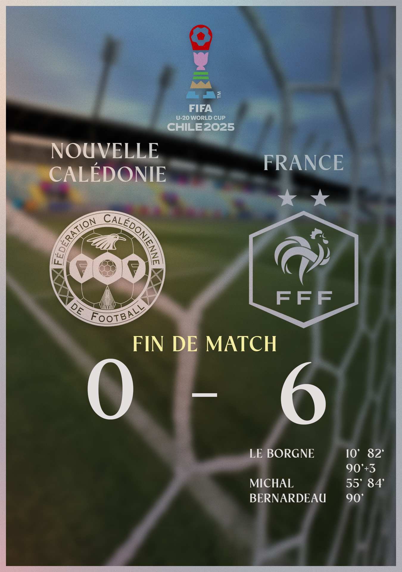 Une nouvelle défaite mais les honneurs | Nouvelle-Calédonie 0 - 6 France [Mondial U-20 de la FIFA, Chili 2025]