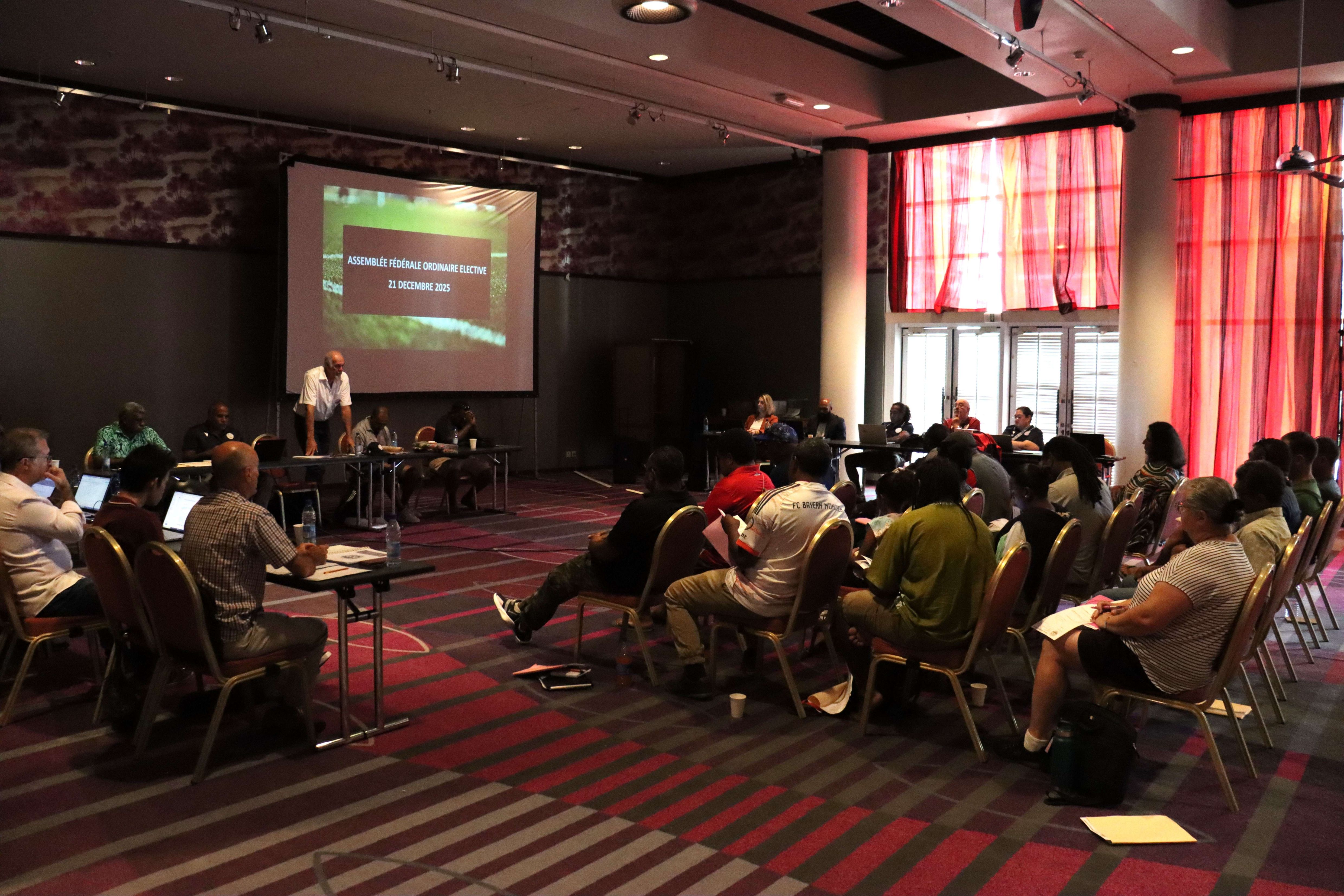 L'AG élective a été tenue ce dimanche 21 décembre 2025 à Nouméa.