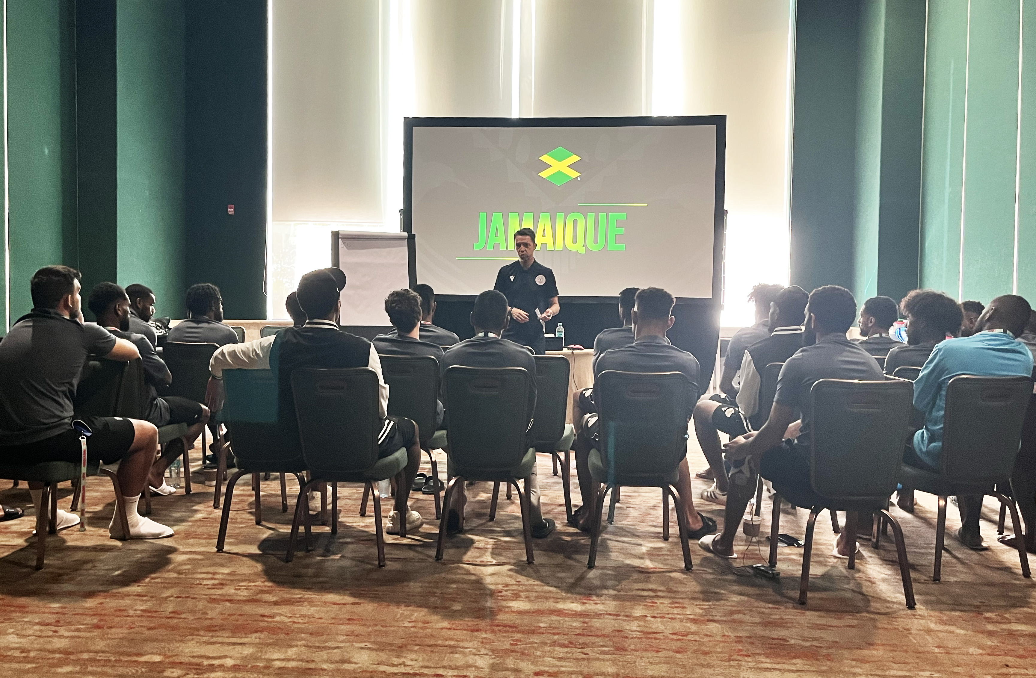 Les derniers réglages avant la demie face à la Jamaïque.