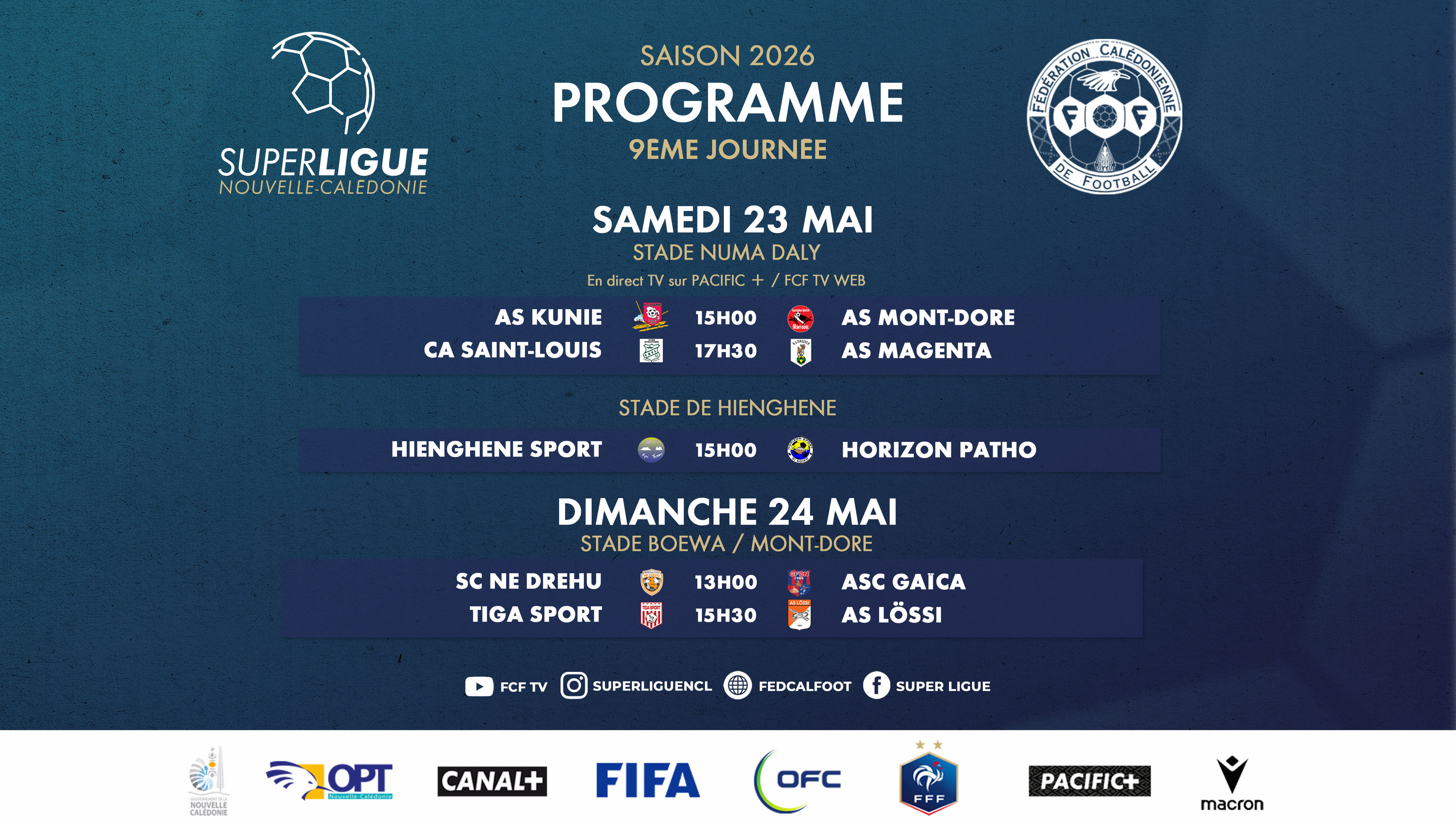 Dernière étape de cette première moitié de saison | SUPER LIGUE - J9 [DIRECTS TV]