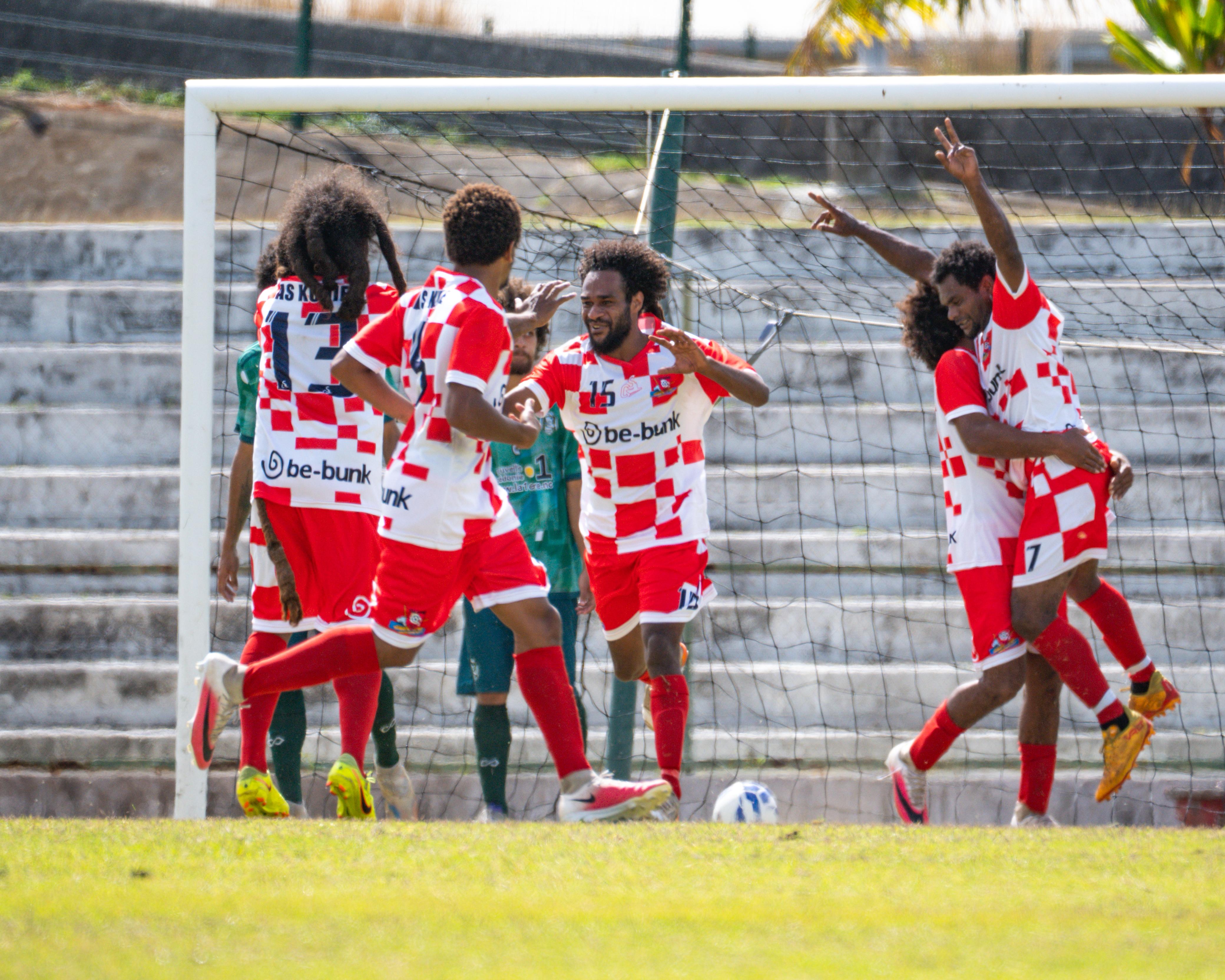 L'AS KUNIE se qualifie en FINALE de la COUPE = 1/2 finales de COUPE DE CALÉDONIE