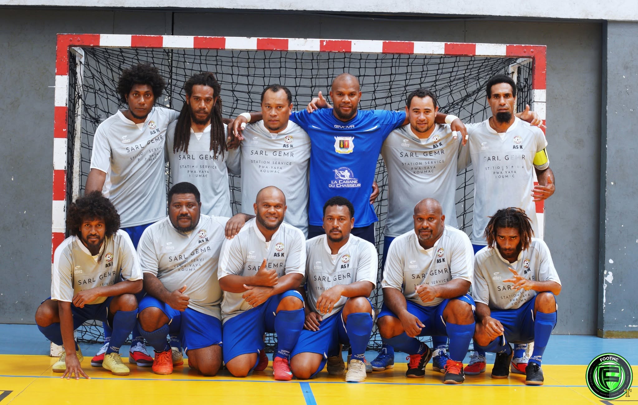 L'AS KOUMAC est l'un des trois sortants nordistes - provinciaux - encore en lice en Coupe de Calédonie futsal. Crédit Photo FOOT NC