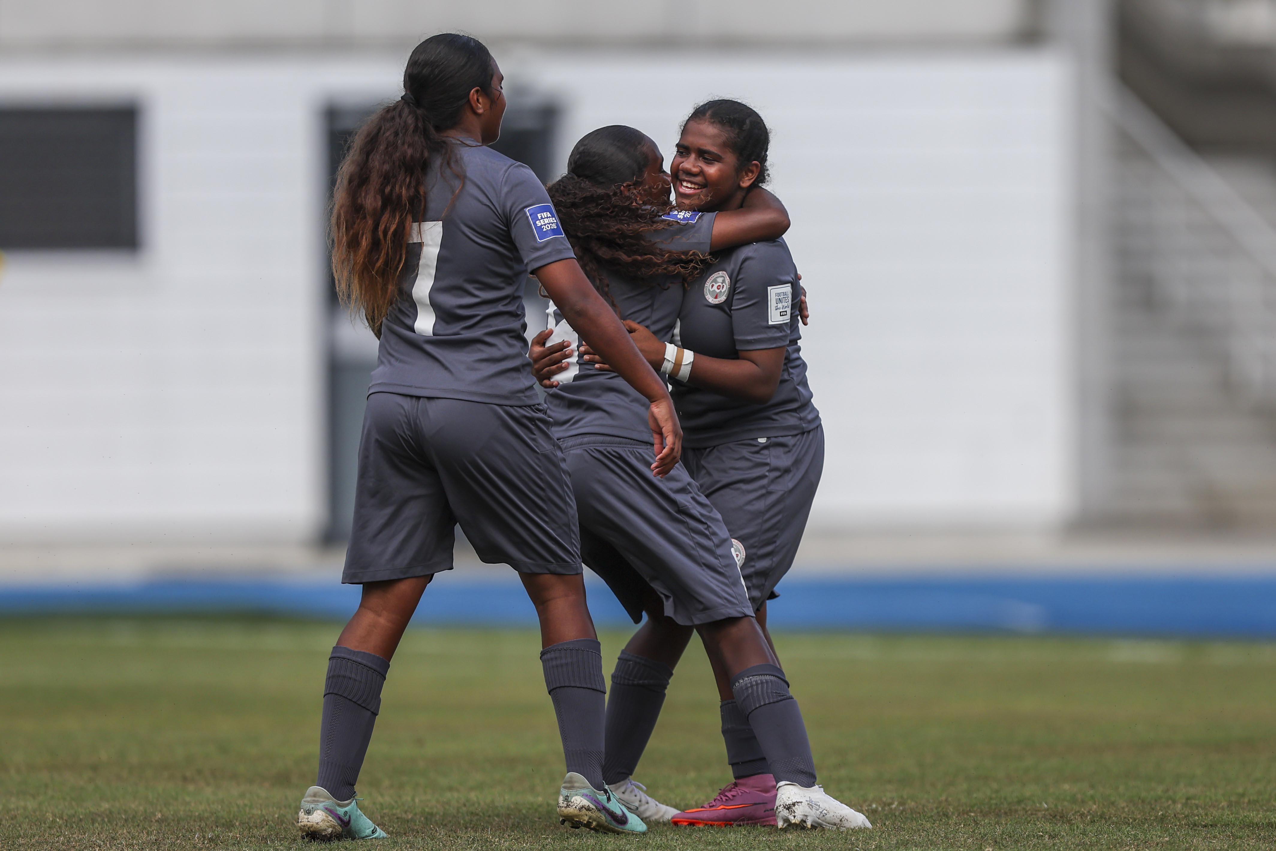 Entame réussie pour nos U16 Féminines | Tournoi OFC - U16 FILLES = NCL 5 - 2 PNG