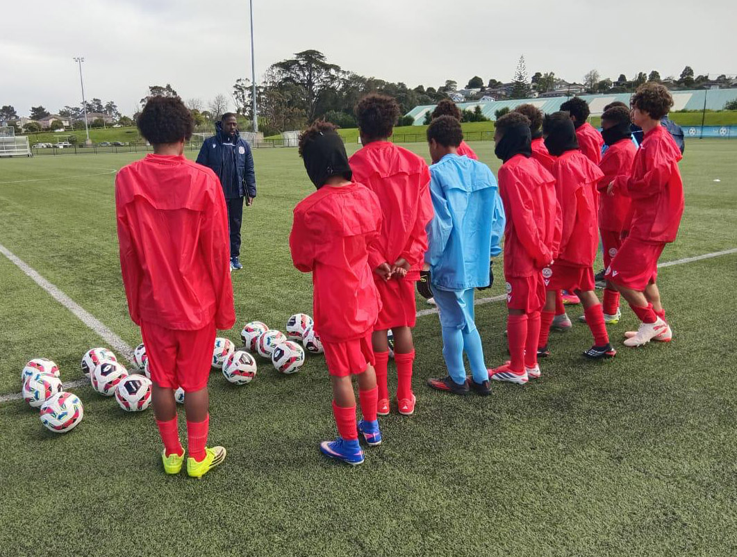 Les académiciens garçons sont à AUCKLAND | Tournoi de développement U15 de l'OFC