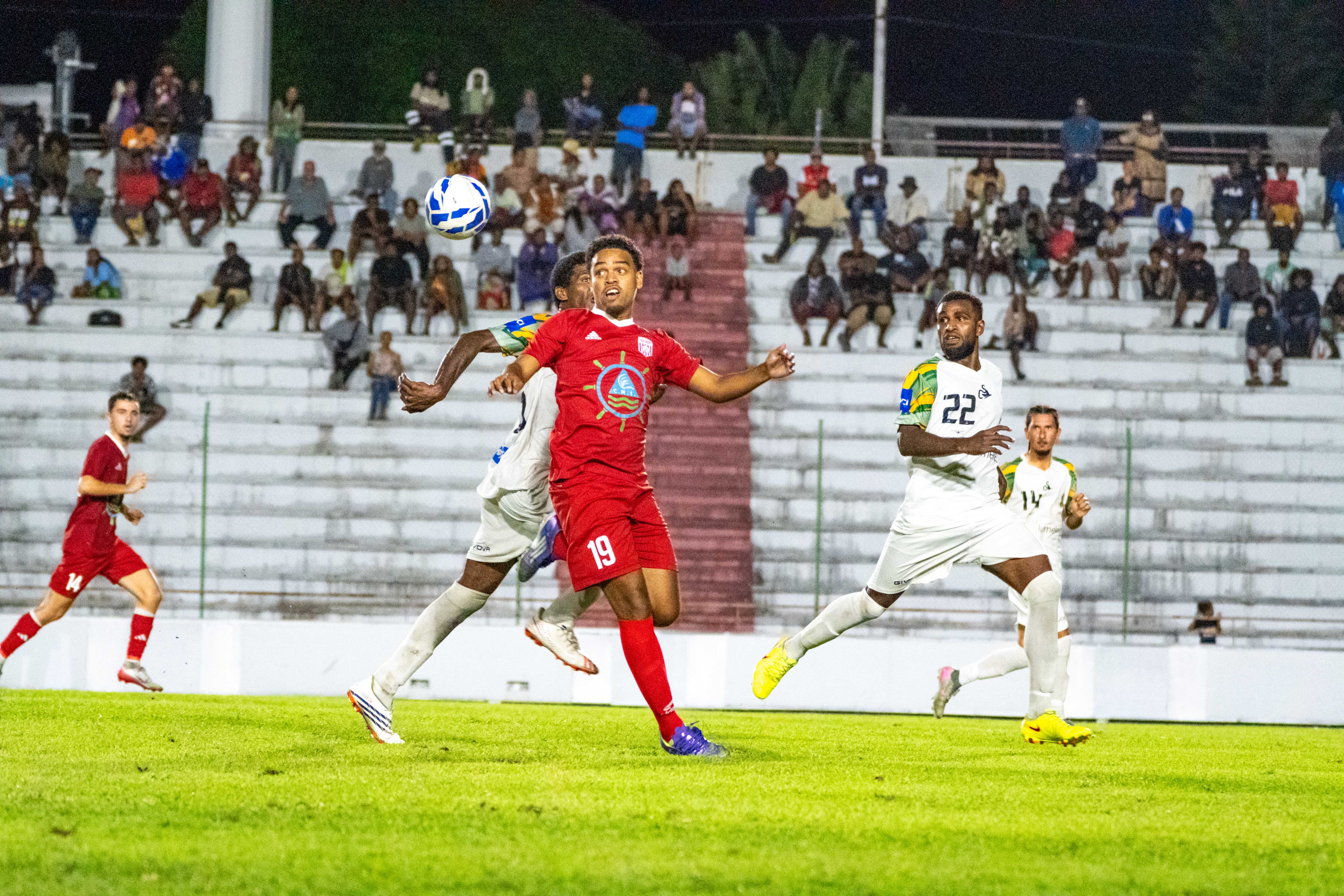 A l'aller l'AS MAGENTA avait battu TIGA SPORT sur le score d'un but à zéro. Crédit FCF